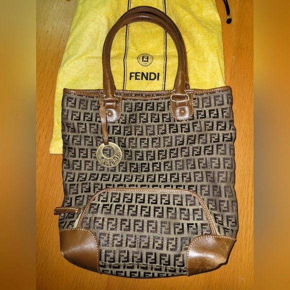 FENDI Vintage Zucchino Bag - Picture 1 of 10